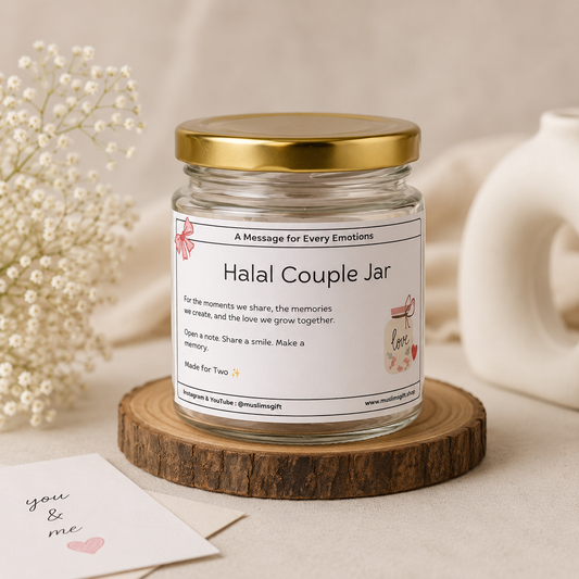 Halal Couple Jar ❤️ For Muslims